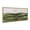 Natural, variant on Kate and Laurel Sylvie Green Mountain Landscape Framed Canvas Wall Art by Amy Lighthall, 18x40 Brown, Modern Soft Watercolor Nature Landscape Art for Wall Home Decor