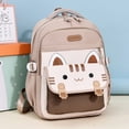 thumbnail image 5 of WAYUTE Backpack for Kids Back to School Backpacks with Cute Cat Design Breathable Waterproof Lightweight Large Capacity Bookbag Casual School Activities, 5 of 6