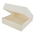 thumbnail image 2 of SCT Window Bakery Boxes White Paperboard 10 x 10 x 2 1/2 200/Carton 24233, 2 of 3