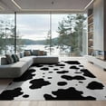 thumbnail image 2 of ODIKA 8'x10' Washable Area Rug Durable, Non-Slip Cowboy Contemporary Abstract Spotted Bold Irregular Bathroom for Living Room, Under Sectional, Family, 2 of 7