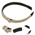 thumbnail image 2 of Unique Bargains 1 Pc Fashion Chain Knotted Headband for Women Girls 6.10"x0.79" Rose Gold Tone, 2 of 4