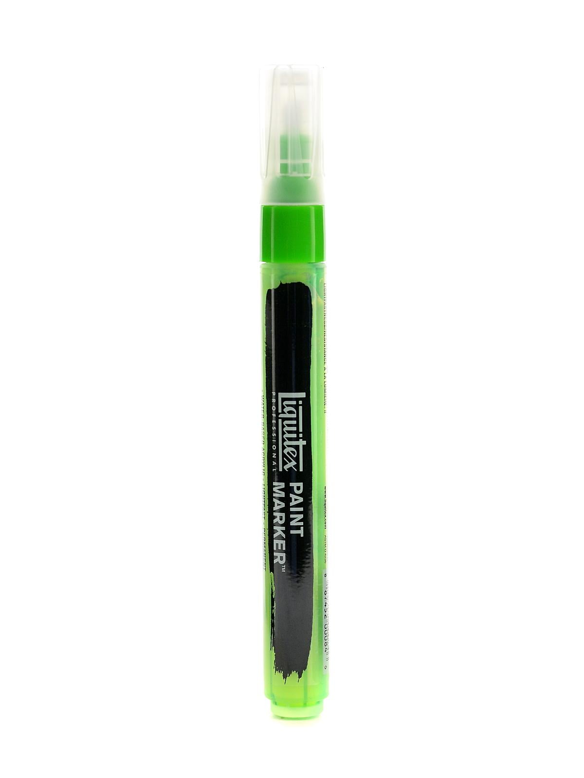 Professional Paint Markers vivid lime green, fine 2 mm (pack of 3)