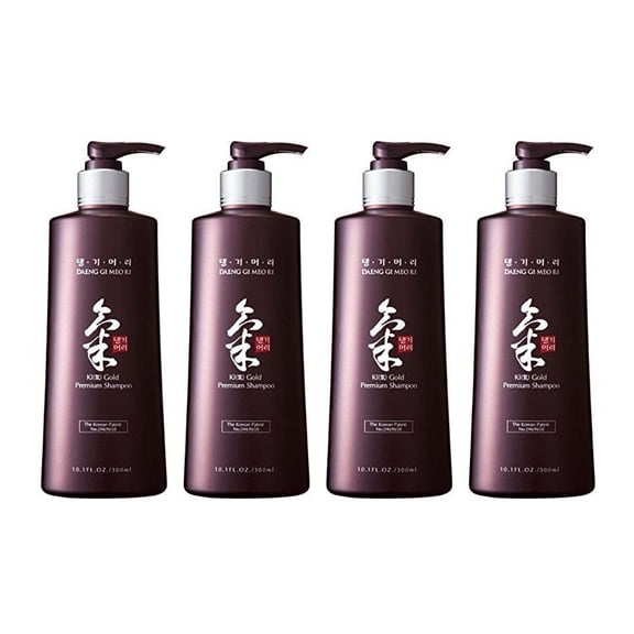 Daeng Gi Meo Ri Ki Gold Premium Shampoo (500mL)  4 Pack