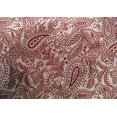 thumbnail image 5 of oneOone Tissu en Coton et Soie Rouge Foncé Tissu pour Robe Tissu Imprimé au Mètre 42 Pouces de Large, 5 of 5