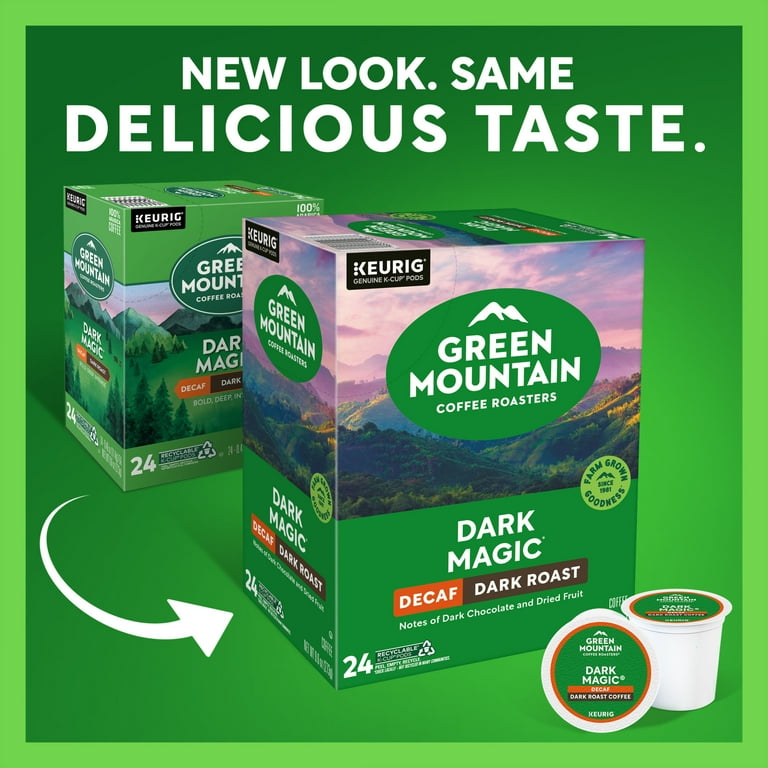 Green Mountain Coffee Roasters, Extra Bold Decaf Dark Magic