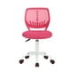 thumbnail image 3 of Silla para Niña, Color Rosa, Silla para Escritorio Ergonomica Giratoria HOMEMAKE FURNITURE Moderno, 3 of 6