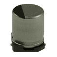 thumbnail image 2 of Pack of 10  EEE-1HA470XP  Aluminum Electrolytic Capacitors 47UF 20% 50V  Radial, Can - SMD :RoHS, Cut Tape, 2 of 2