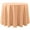 Peach, variant on Ultimate Textile (5 Pack) Cotton-feel 84-Inch Round Tablecloth - for Wedding and Banquet, Hotel or Home Fine Dining use, Dusty Rose Light Pink
