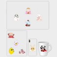 thumbnail image 3 of Bangcool 100PCS Cartoon Stickers Various Patterns Adhesive Animal Stickers Luggage Decals, 3 of 10