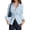 Blue women long sleeve button down shirt a1, variant on Women Long Sleeve Button Down Shirt Collared Blouse Slim Fit Business Casual Office Work Tops Solid Elegant Tunic Tops, Red M