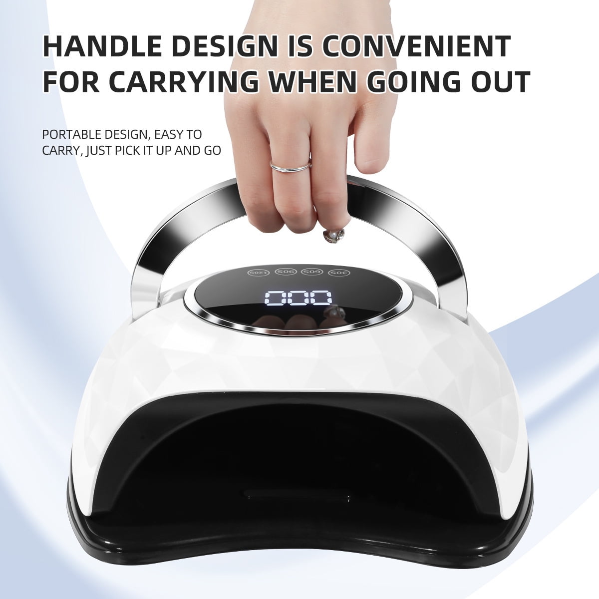 288W Nail Quick Dryer LED Light UV Varnish Gel Curing Machine Electric Nail Lamp