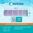 thumbnail image 3 of Hurricane 16 Pack HF7487-04P Platinum Purple Spa Filter Cartridge Replacement, 3 of 7