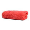 thumbnail image 3 of CarCarez Microfiber Towels for Car Wash Drying, 450GSM Edgeless Scratch-Free Auto Detailing Cloths, Ultra Absorbent Microfiber Drying Towels, 16"x16", 6 Pack, Red, 3 of 6