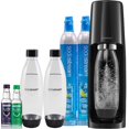 thumbnail image 1 of SodaStream Fizzi Sparkling Water Maker Bundle (Black), with CO2, BPA Free Bottles, and Bubly Drops Flavors, 1 of 5