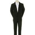 thumbnail image 3 of New Infant Toddler & Boy Wedding Graduation Formal Tuxedo Tail Suit Black S-20, 3 of 10