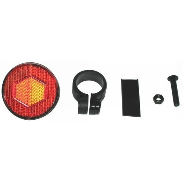 Cyclists' Choice Tf203A Red Reflector Seat Stay Mount