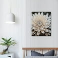 thumbnail image 3 of PRATYUS Canvas Wall Art Picture 16x20in for Living Room Bedroom Brown Flower 16x20in, 3 of 3