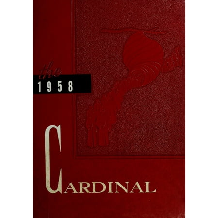 (Custom Reprint) Yearbook: 1958 Franklinville High School - Cardinal Yearbook (Franklinville NC)