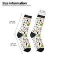 thumbnail image 2 of Rocae Cartoon Wild Animals for Girls Boys Crew Socks,Children's Socks, Kids Socks, Toddler Socks: Daily Wear with Kids School Uniform, 2 of 5