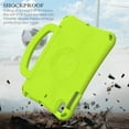 thumbnail image 4 of Allytechgroup Kids Cas for Apple iPad mini 1 2 3 4 5, Cute Football Design EVA Silicone Shockproof Kids Friendly Handle Stand Anti-Scratch Tablet Case Cover for iPad mini 1st 2nd 3rd 4th Gen,Green, 4 of 5