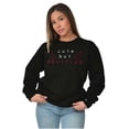 thumbnail image 5 of Funny Sarcastic Cute But Devilish Women Crewneck Sweatshirt Brisco Brands S, 5 of 6