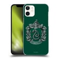 thumbnail image 1 of Head Case Designs Officially Licensed Harry Potter Chamber Of Secrets I Slytherin Crest Hard Back Case Compatible with Apple iPhone 12 Mini, 1 of 7