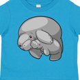 thumbnail image 4 of Inktastic Cute Manatee Family Boys or Girls Toddler T-Shirt, 4 of 5
