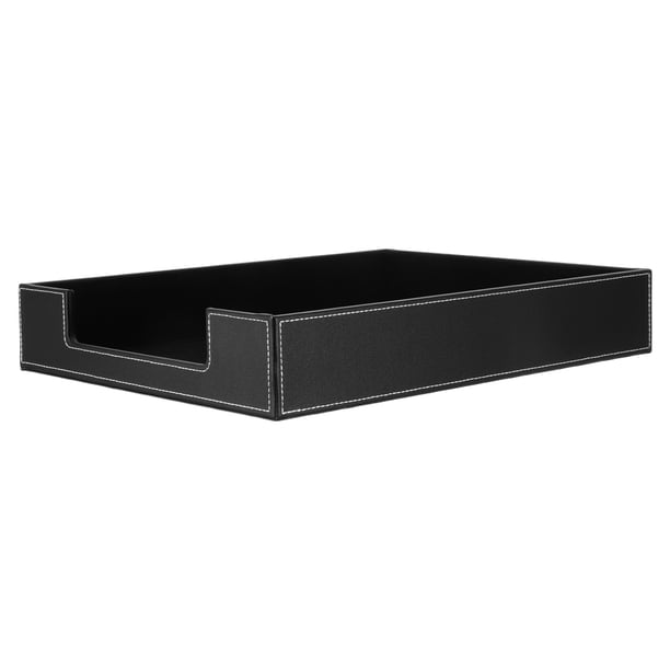 BESTYASH Organizador De Archivos Y Documentos De Escritorio En Material PU Resistente Y Elegante