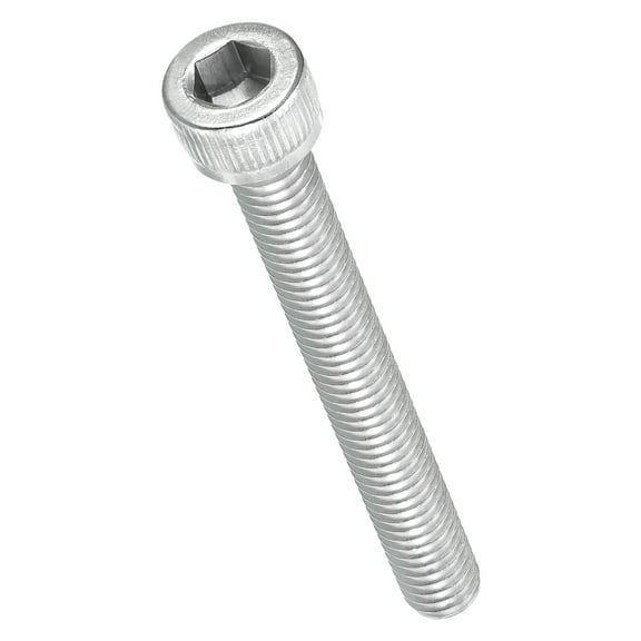 Uxcell Socket Head Cap Screw M6-1x50mm 10Pcs 304 Stainless Steel Allen Socket Drive Metric