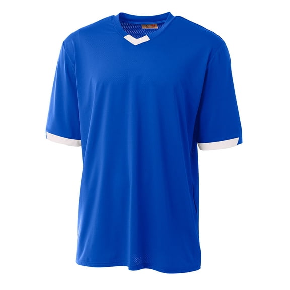 A4 Stretch Pro Baseball Jersey For Men in Royal/White | N3011