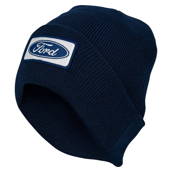 Ford Oval Knit Cap- Navy
