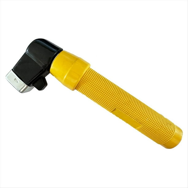 Accesorios para portaelectrodos de soldadura de alta resistencia tipo Twist 400A para máquina de soldar amarilla