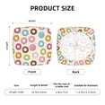 thumbnail image 6 of Balery Colorful Donuts Stretch Couch Cushion Covers, Individual Sofa Cushion Covers, Soft Chair Sofa Seat Cushion Slipcover with Elastic Bottom Milk Silk-16.9in, 6 of 9