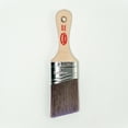 thumbnail image 3 of Glidden Semi-Oval Paint Brush with Shortcut Wood Handle, Angled Sash, 2 inch, 3 of 7