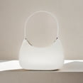 thumbnail image 3 of Bolso de hombro con cierre de cremallera Bolso Hobo de moda Bolso de mano de cuero de PU Bolso de mano de moda Bolso de axila para mujeres y niñas, 3 of 9