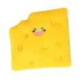 thumbnail image 1 of Bunblic 2x Dog Interactive Toy Cute Cheese Shape Hidden Food Dogs Squeaky Sound Toy Molar Toys for Small Medium Dogs Pets Accessories 2 Pcs, 1 of 8