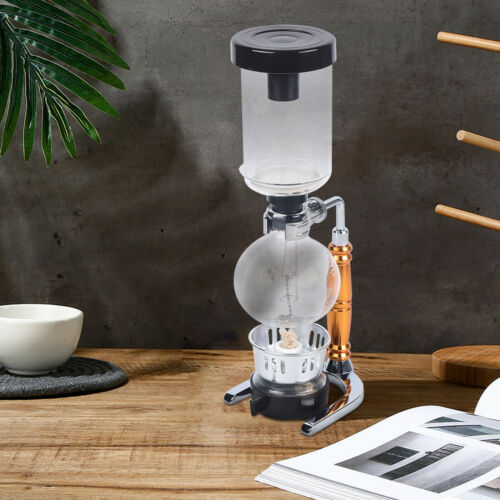 Coffee Maker Siphon Coffee Brewer Pot 3 Cup Siphon Filter Siphon