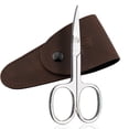 thumbnail image 1 of Scissors marQus Cuticle Manicure Curved Blade Nail Brown, 1 of 9