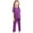 Purple, variant on Ruyang 2Pcs Kids Satin Solid Color Pajamas Sets Unisex Short Sleeve Button Down Pants Silky Nightwear Loungewear Set