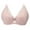 A39-Pink, variant on Wireless Bras Women Seamless Jelly Supportive Mesh Crossover Bra No Underwire Push Up Full Coverage T-Shirt Bralette(Pink,110D)