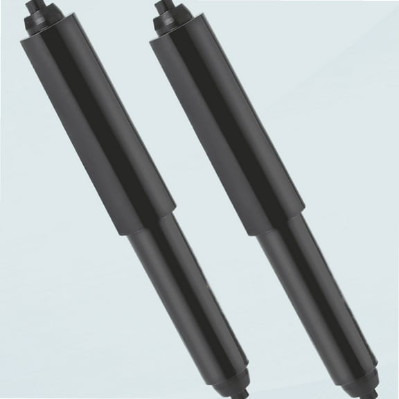 2 PacksToilet Paper Holder Roller, Toilet Paper Spring Holder Replacement Rod, Toilet Paper Holder Insert Replacement Rod, Black Toilet Paper Roll Holder, Flexible Replacement Holder for Bathroom