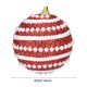 thumbnail image 3 of 1 bola navideña grande de 8 cm, irrompible, para manualidades, para colgar, de perlas, para fiestas navideñas, 3 of 5