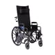 thumbnail image 5 of Silla de ruedas reclinable Medline, brazos de escritorio y reposapiernas elevables, asiento de 50,8 x 45,7 cm (ancho x profundidad), 5 of 5