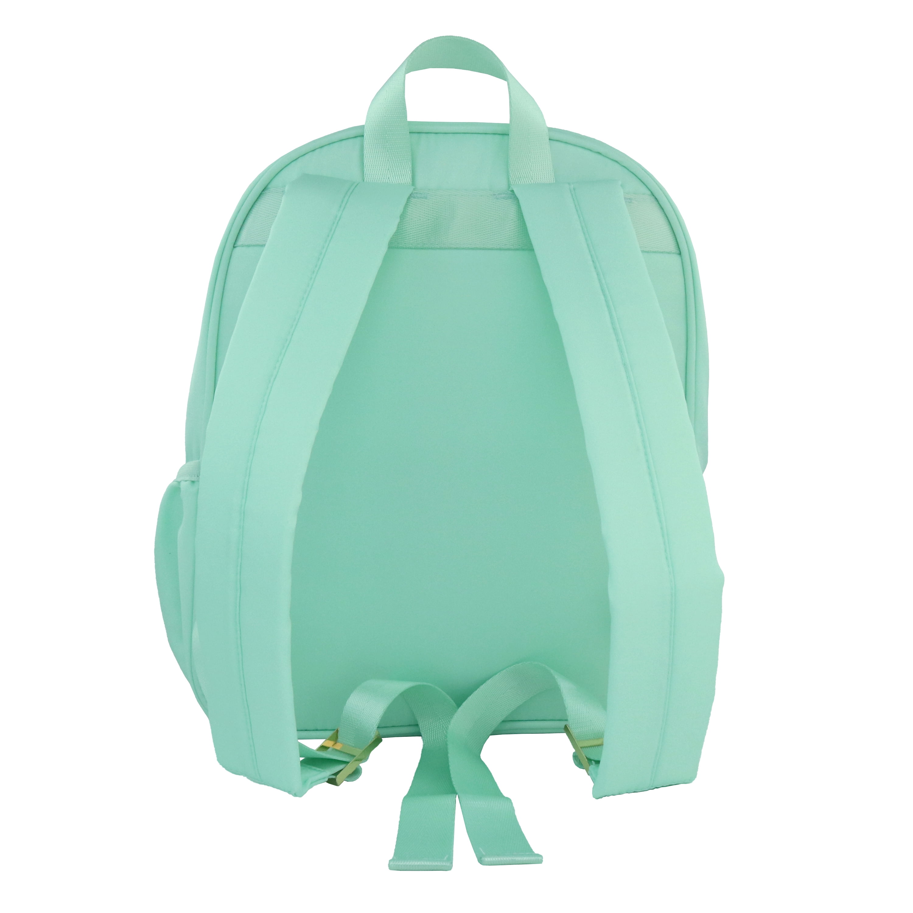 Hello Hobby Nylon Backpack, Customizable Travel Book Bag for Crafts, School, and Everyday Use, Green