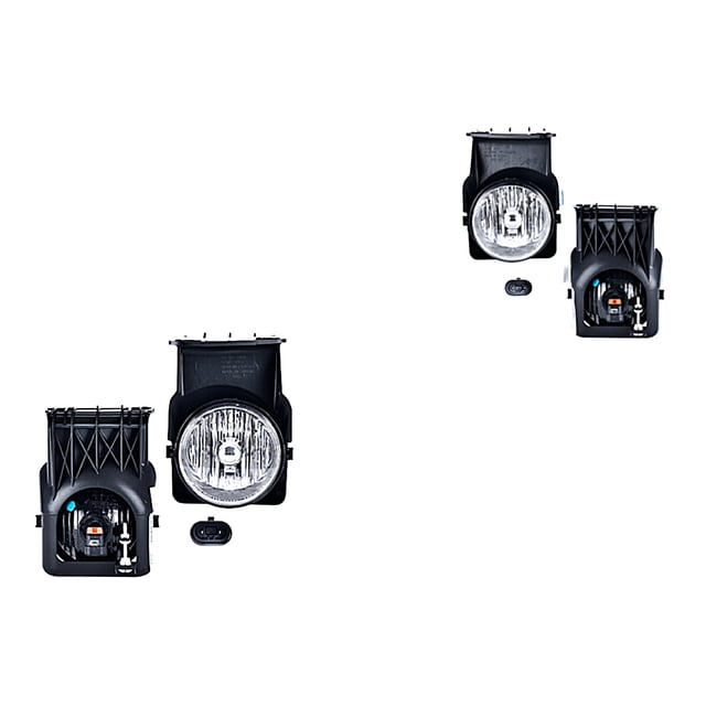 Par de Faros Para Niebla DEPO Sierra 2003 A 2004 Ambos lados