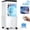 Remote Control, variant on Swamp Cooler, Portable Air Conditioners, Evaporative Cooler 2026 Upgraded Air Cooler, Windowless Portable AC Unit Cooling Fan That Blow Cold Air, Ultra Quiet for Room, Restaurant, Home
