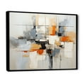 thumbnail image 2 of Designart "Scandinavian Dreams in Beige & Yellow Art IV" Modern Scandinavian Floater Framed Canvas Prints, 2 of 5