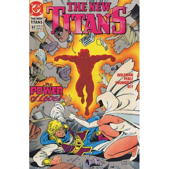 New Titans, The #67 VF ; DC Comic Book