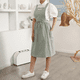 thumbnail image 4 of Delantal vintage lindo vestido con espalda cruzada delantal para mujer con bolsillos para cocinar pintura, 4 of 5
