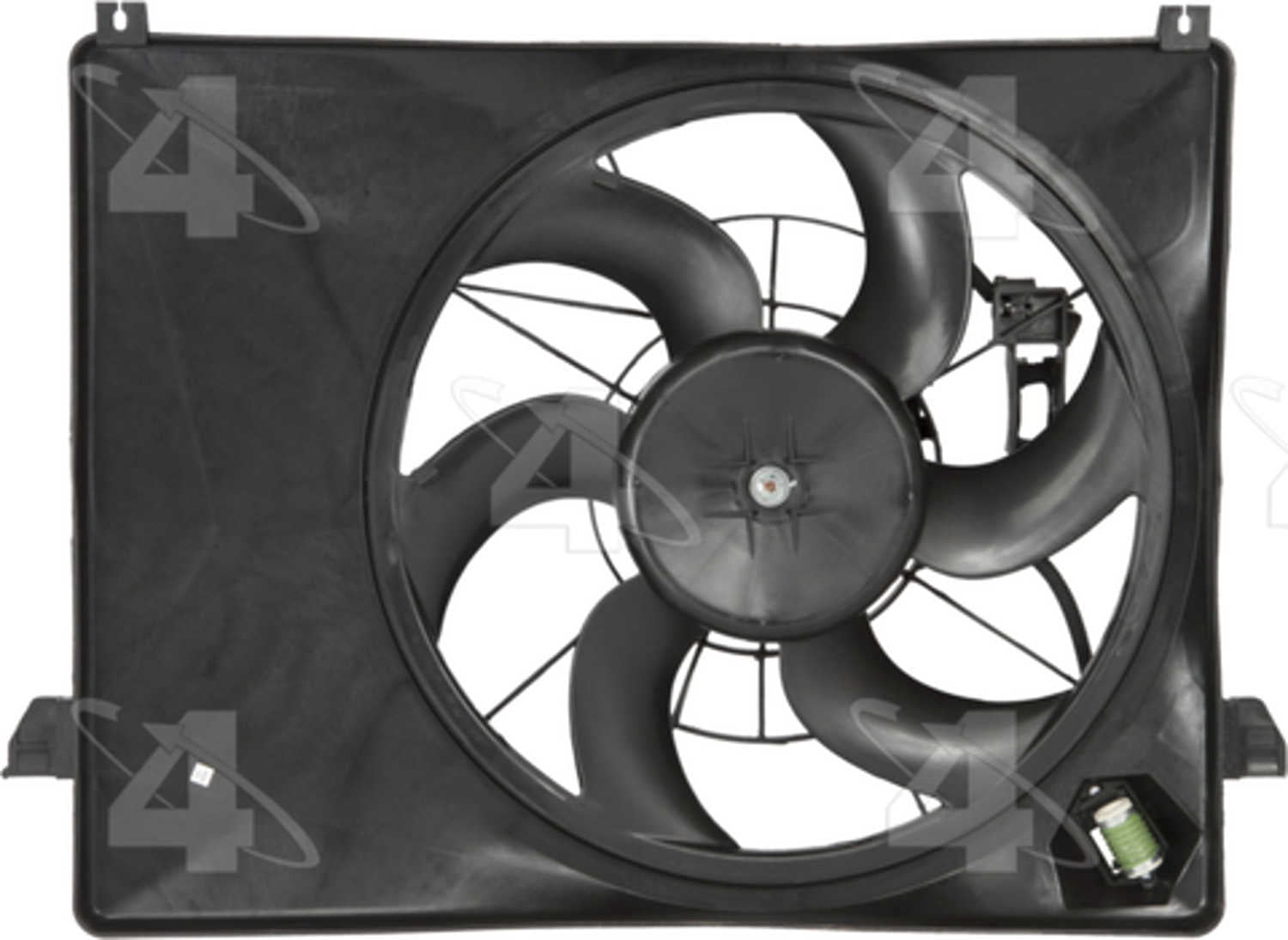Four Seasons Engine Cooling Fan Assembly 76044 Fits select: 2007-2010 KIA RONDO